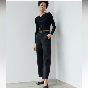 Everlane the utility barrel pant jeans organic cotton. 6Tall